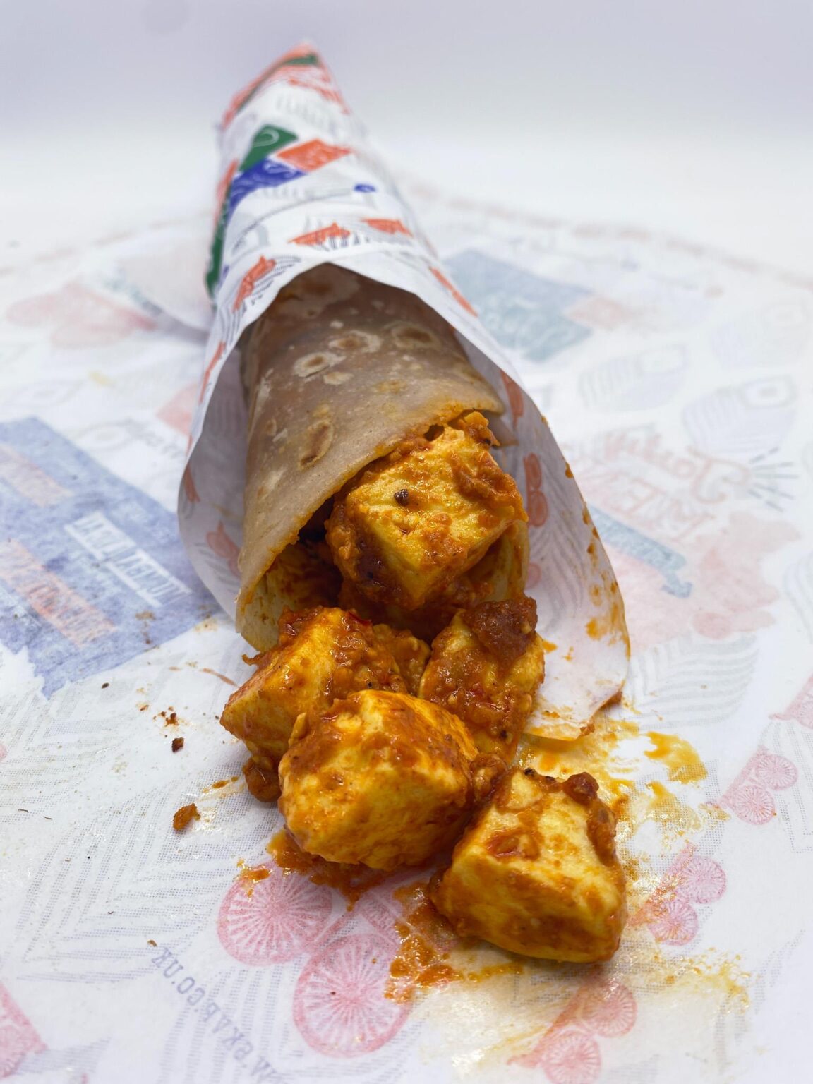 Spicy Paneer Frankie SKVP